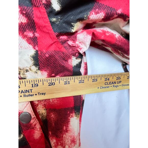 Burton Women’s S Black Red White Collection DryRide Ski Snowboard Zip Jacket - Picture 5 of 8